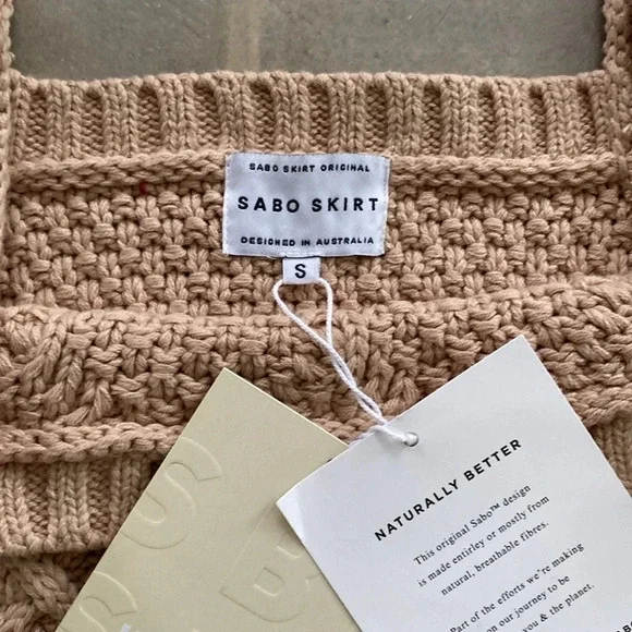 SABO SKIRT. New With Tags. Venti Knit Top. Size Small - Picture 6 of 8